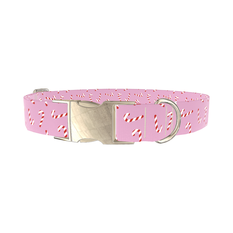 Candy Cane Dog Collar