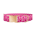 Pink Layered Heart Dog Collar - Thumbnail 3