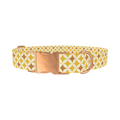 Yellow Geometric Star Dog Collar - Thumbnail 2