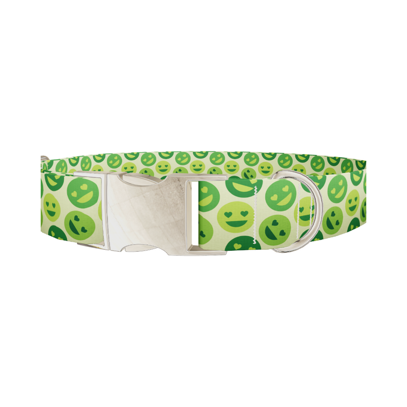 Heart Eyes Emoji Dog Collar