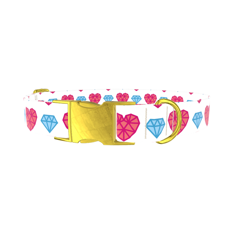 HereYouGoPup Gemstone Heart Design
