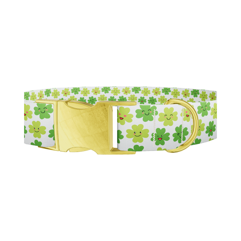 Kawaii Clover Dog Collar
