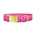 Pink Layered Heart Dog Collar - Thumbnail 2
