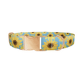 Sunflower Floral Dog Collar - Thumbnail 2
