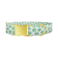 Green Clover Dog Collar - Thumbnail 1