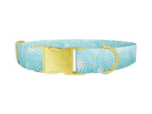 Tropical Palm Dog Collar