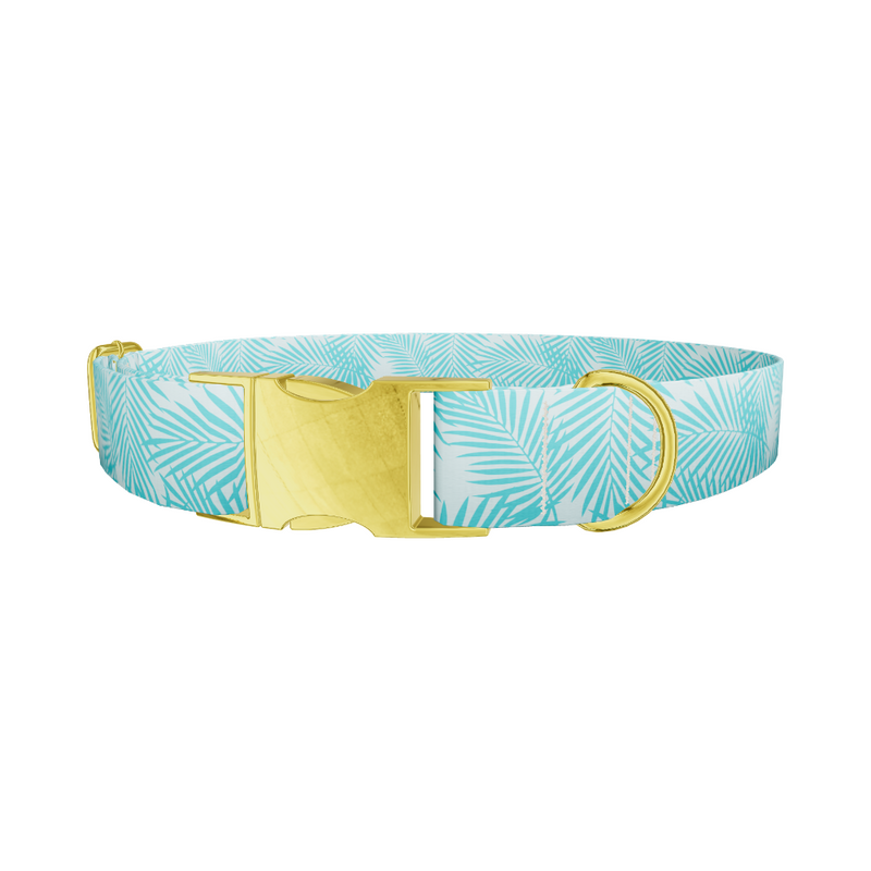Tropical Palm Dog Collar