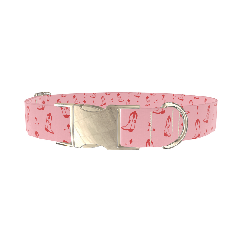 Western Boot Dog Collar