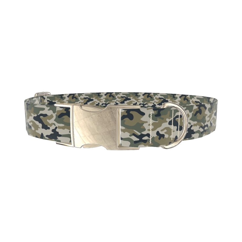 Woodland Camo Dog Collar