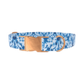 Indigo Tie Dye Dog Collar - Thumbnail 2