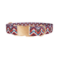 Geometric Zigzag Dog Collar - Thumbnail 2