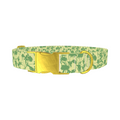Green Silhouette Meadow Dog Collar - Thumbnail 1