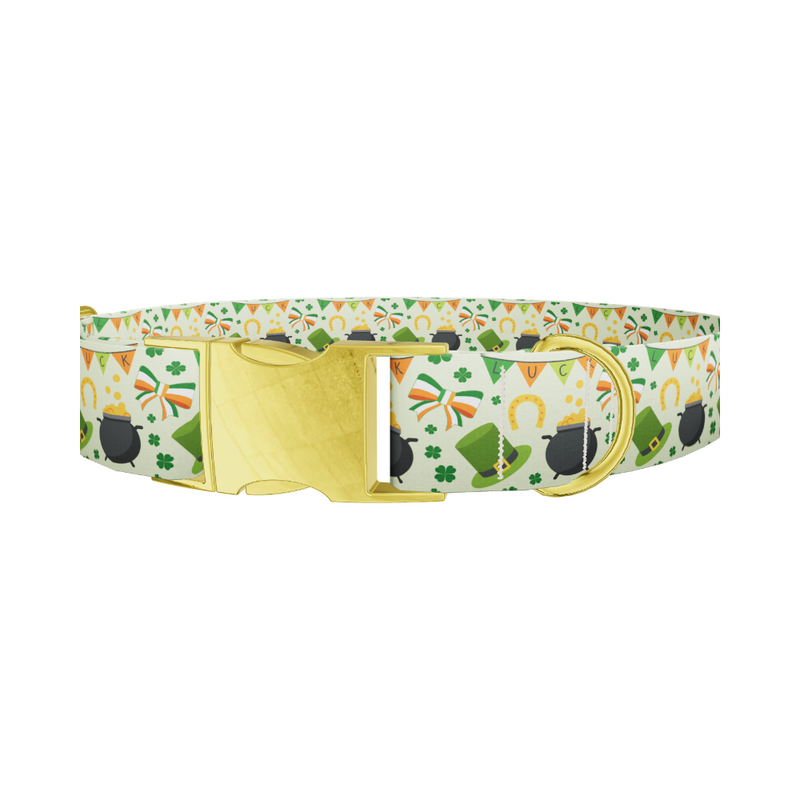 Irish Luck Dog Collar