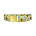 Sunflower Floral Dog Collar - Thumbnail 1