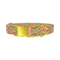 Colorful Wave Pattern Dog Collar - Thumbnail 1