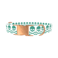 Skull and Crossbones Dog Collar - Thumbnail 2