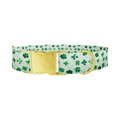 Watercolor Clover Dog Collar - Thumbnail 1
