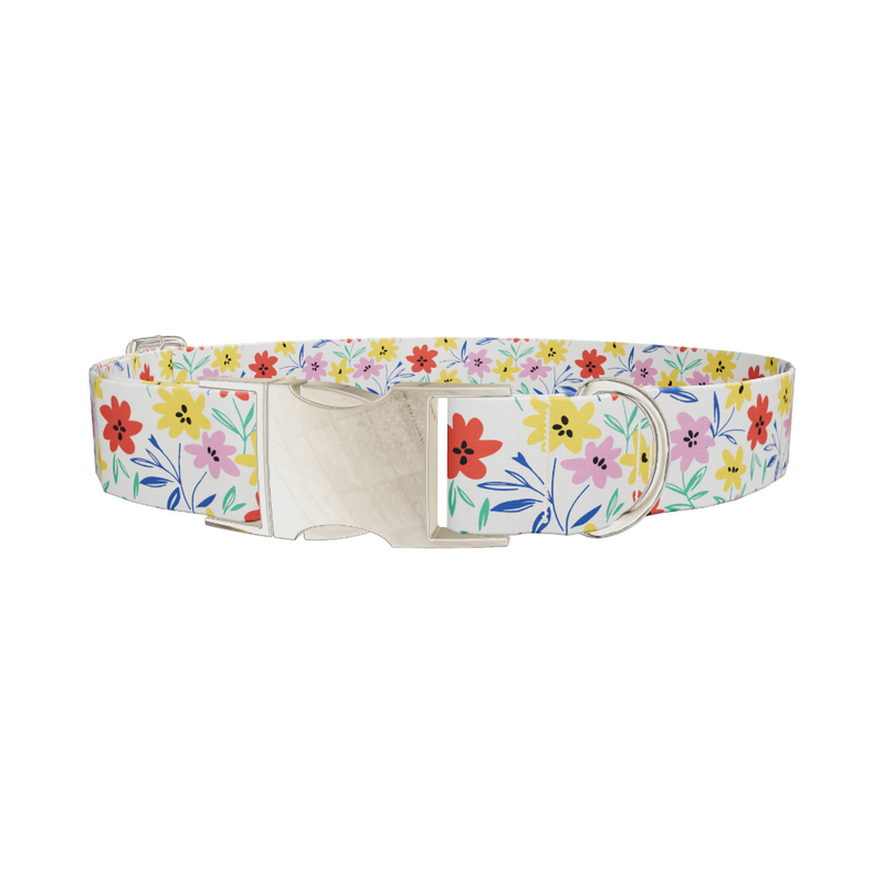 Floral Flower Dog Collar