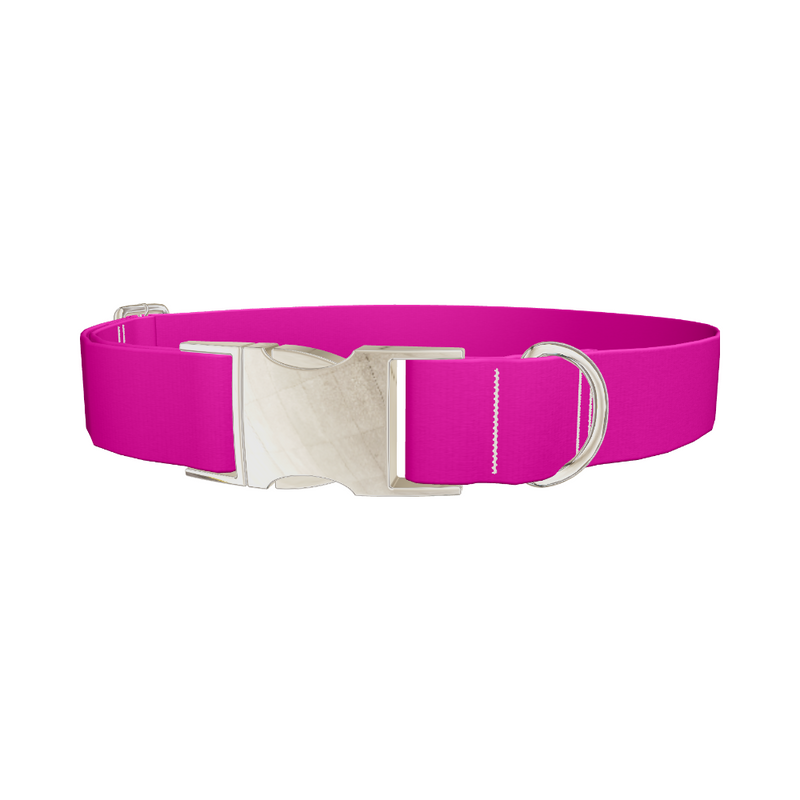 Snappy Violet Color Dog Collar