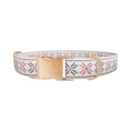 Geometric Floral Dog Collar - Thumbnail 2