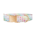 Rainbow Heart and Clover Dog Collar - Thumbnail 2