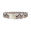 Tribal ZigZag Dog Collar - Thumbnail 3