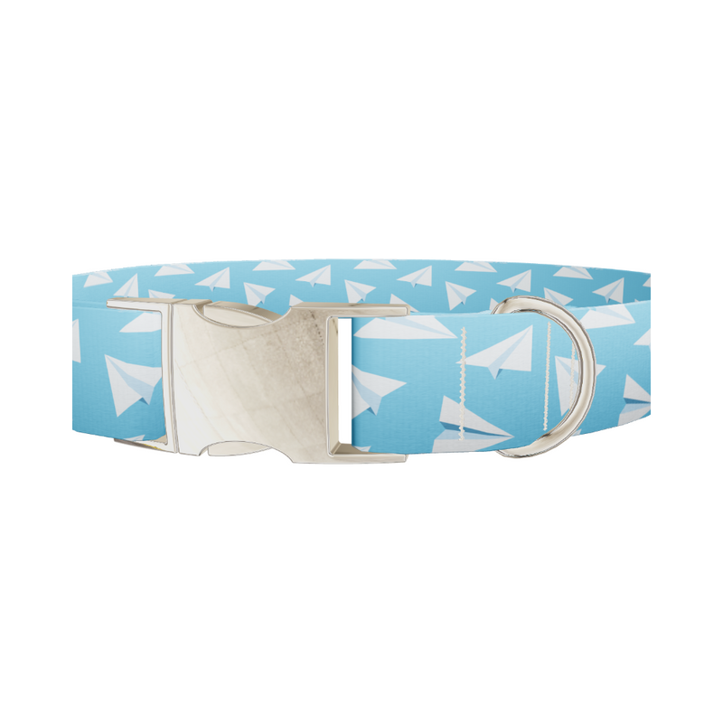 Origami Plane Dog Collar