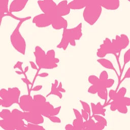 Floral_SilhouettePink