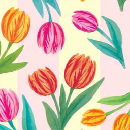 Floral_TulipsMixStripes